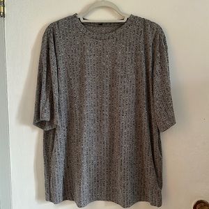 Matching set, oversized t shirt and biker shorts